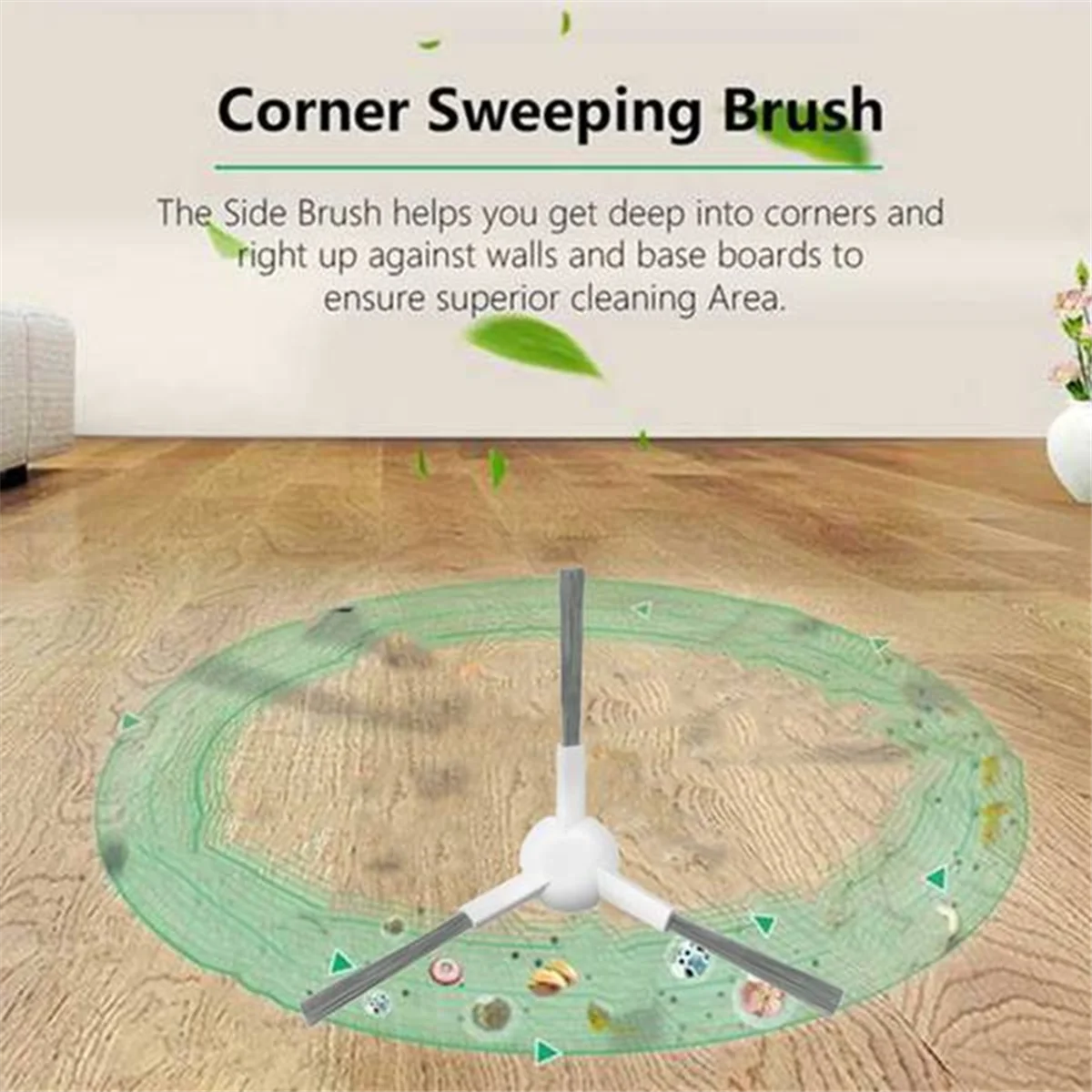 Accessories Kit for Xiaomi Robot Vacuum X20+ / X20 Plus Main Side Brush Hepa Filter Mop Cloth Dust Bag Replacement Parts image 2