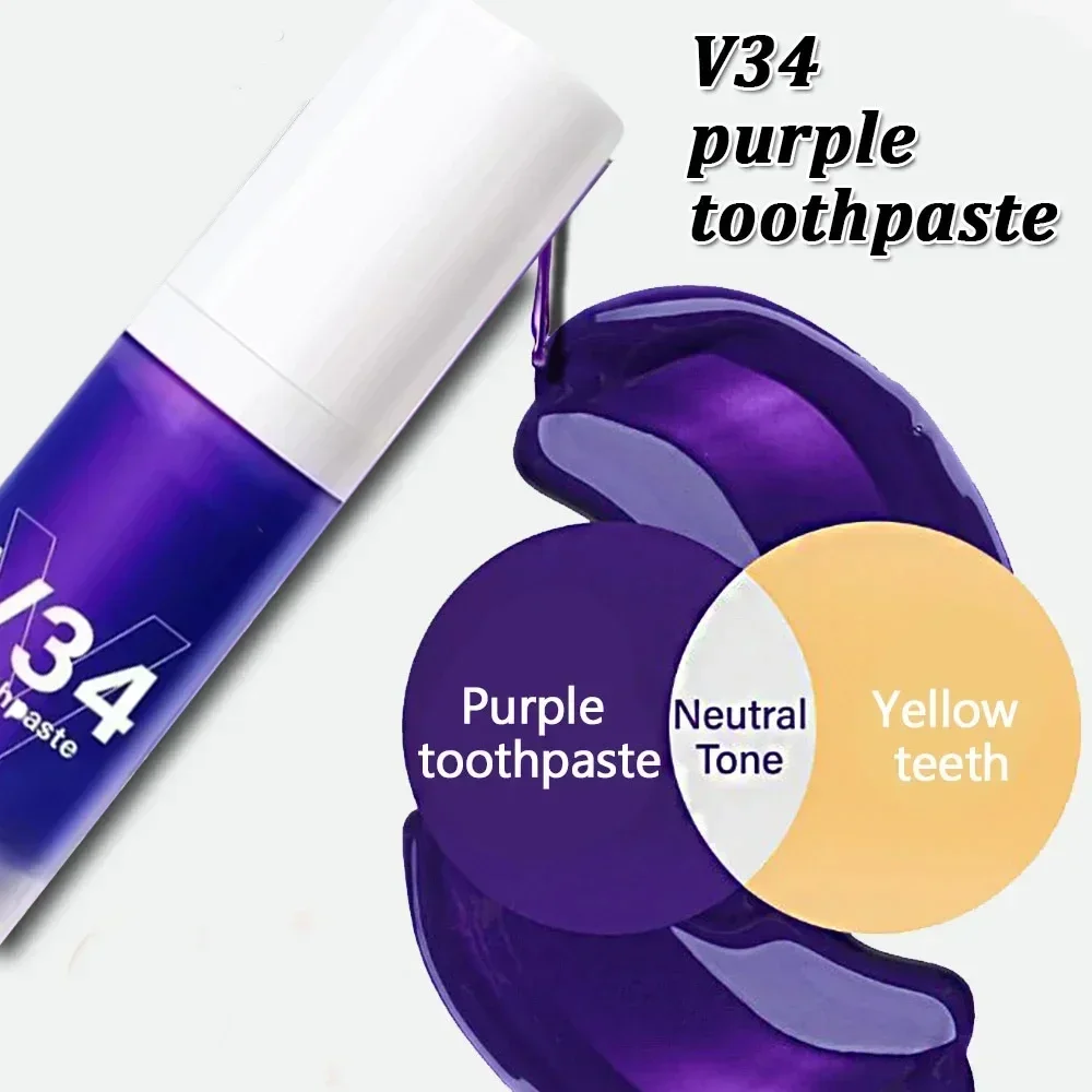 

Teeth Whitening Mousse Toothpaste Remove Plaque Stains Cleaning Oral Hygiene Bleaching Dental Tools Fresh Breath Tooth Care