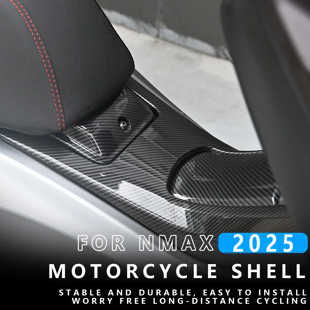 

MTKRACING for YAMAHA NMAX 2025 Motorcycle Plastic Cover Turbo Water Transfer Printing Cushion Support Cover Accessories