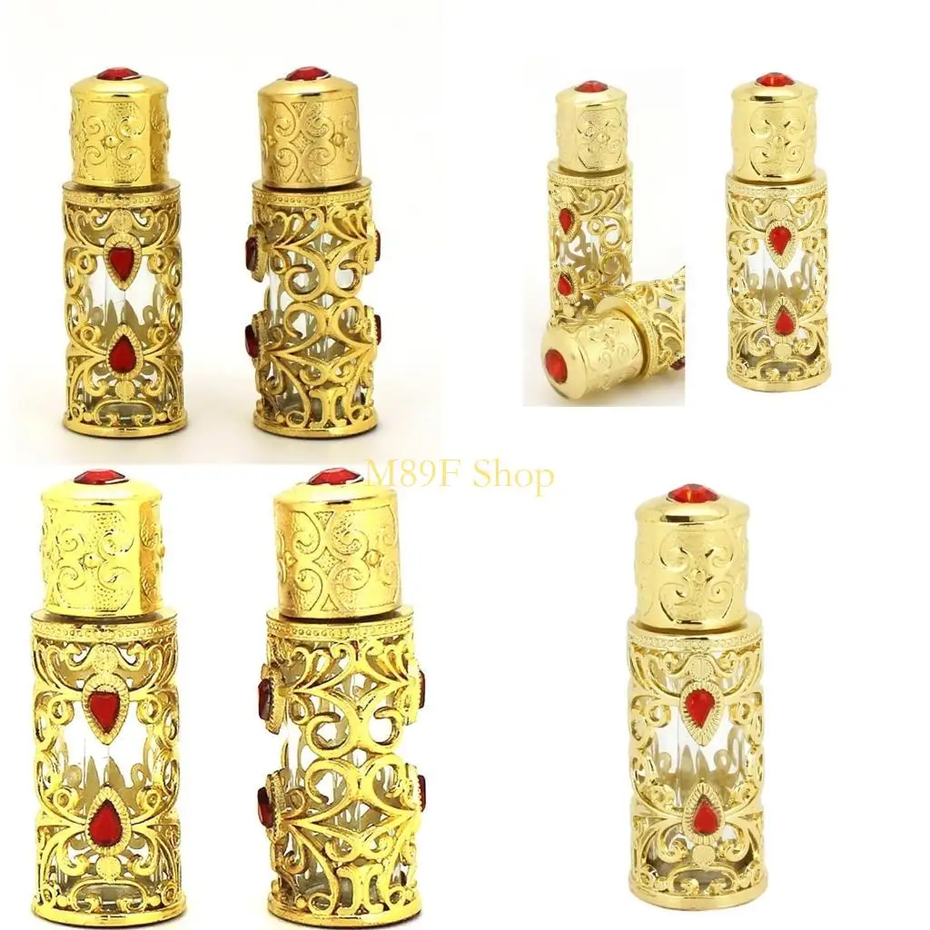 M89F Perfumes Flessen Lege Vintage 3 Bottel Lege Refilleerbaar Travel Portable Decor Decor