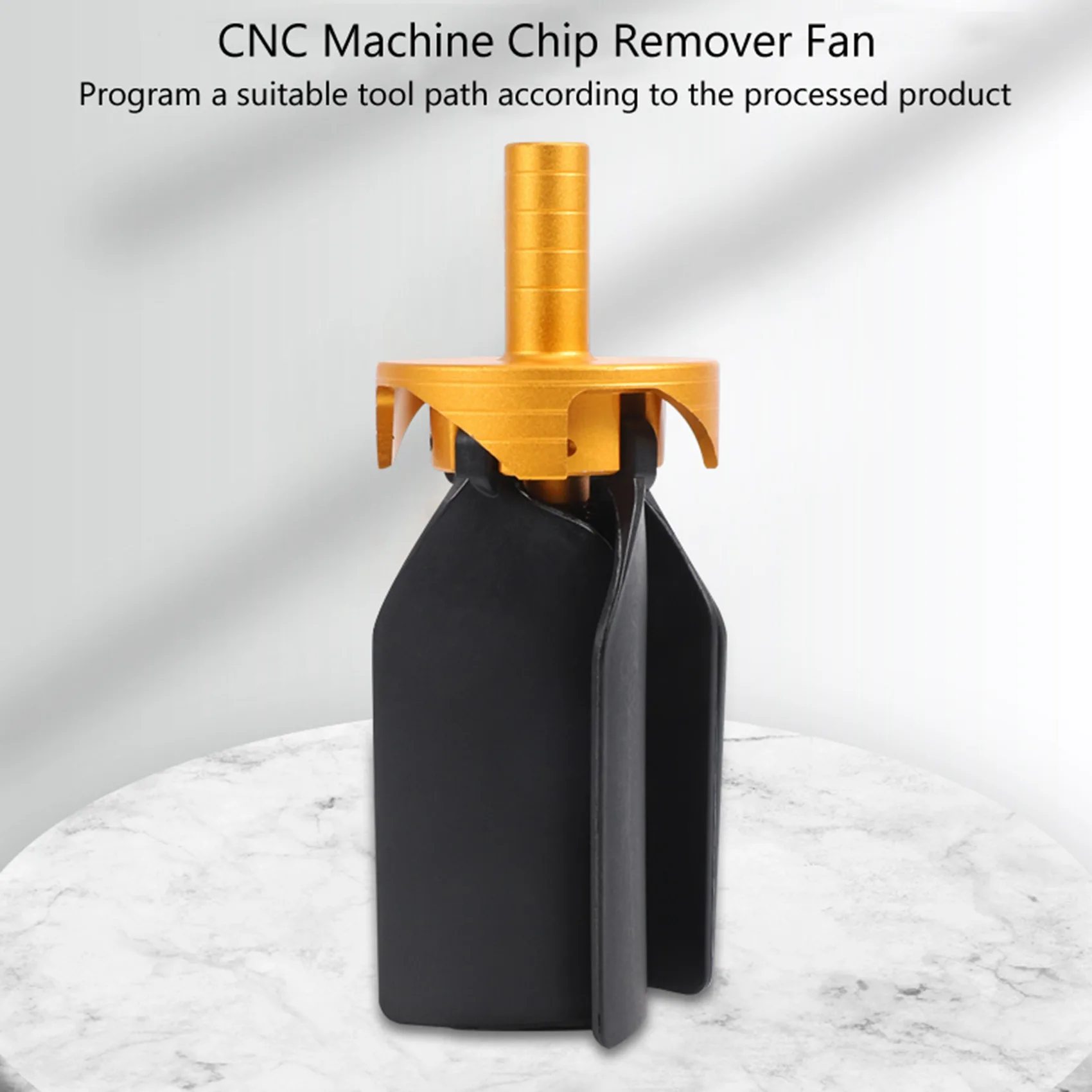 Aug. D16 CNC Machine Chip Removal Fan Scrap Sweeper Automatic Cleaning Tool For Engraver Dust Removing