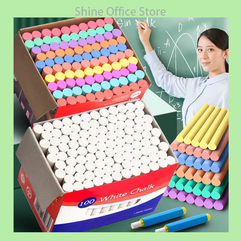 Chalk Dust-Free Non-Toxic Children Blackboard Home Teaching Color White Teachers Special Wholesale Blackboard Newspaper Bright