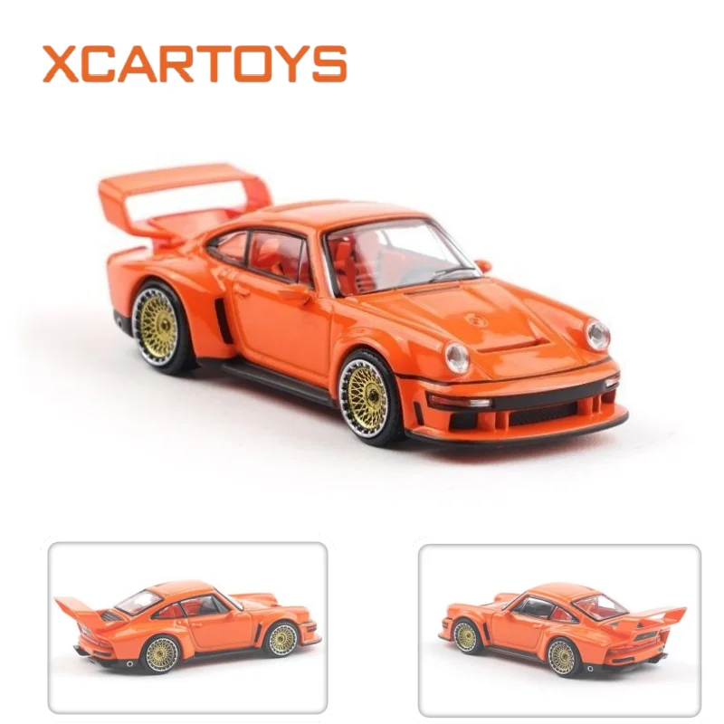 XCARTOYS 1/64 POPRACE SINGER DLS Supercar Racing Car Alloy Model Collectible Vehicle Ornament for Display Gift Decoration