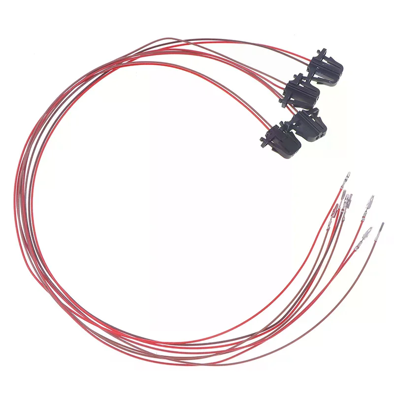/PFU/Front Back Car Door Light Cable Wires Connector Harness Plug For Golf 5 6 7 MK5 MK6 MK7 T-ROC 4PCS