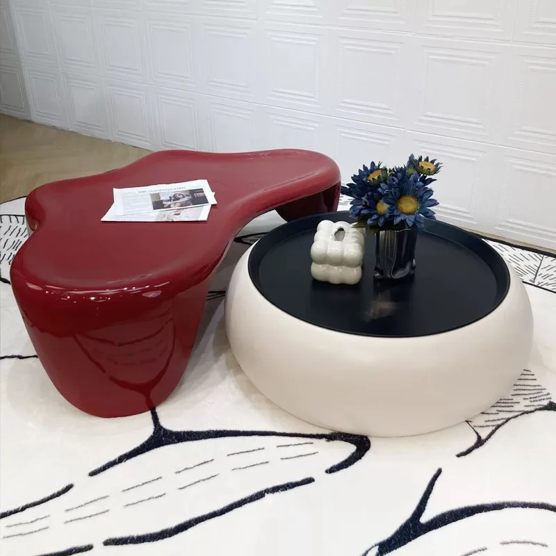 #High Quality FRP Coffee Table Modern Designer Artistic Style Perfect for Living Room Use Durable  Elegant Fits Home Decor Needs