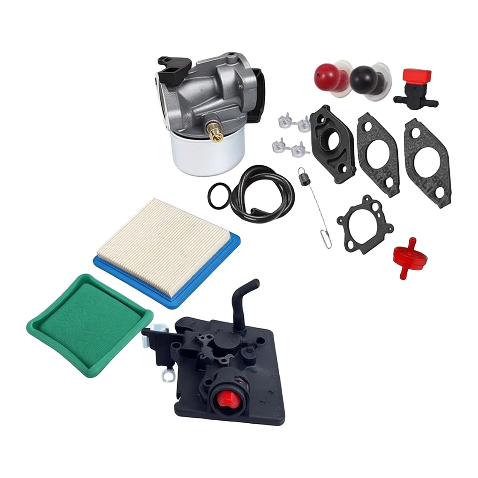 For Lawn Mowers Carburetor Compatibility Air Cleaner for primer Engine Maintenance As Shown Long-Term Durability Optimal