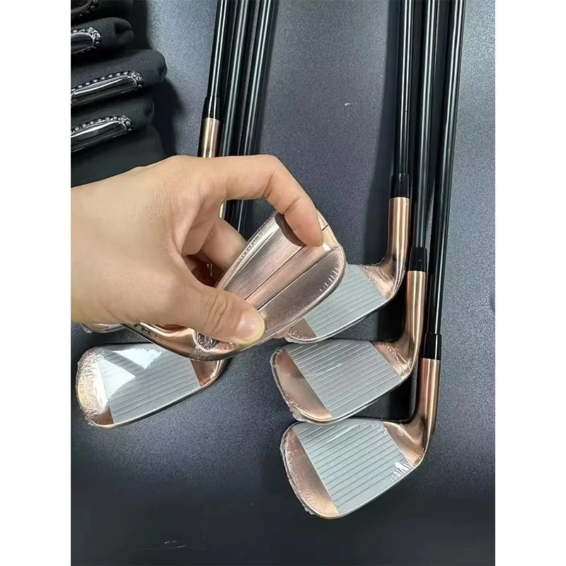 

Golf Set Factory Hot Selling Forged Stainless Steel #4-P Copper Right Hand Golf Iron Head Golf Irons Set
