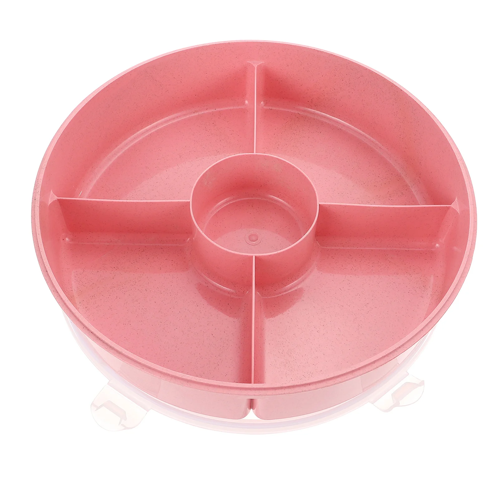 

Plastic Fruit Divided Snack Storage Container Household Dried Fruit Box With Lid Sturdy Material Chips Candy Nuts Storage