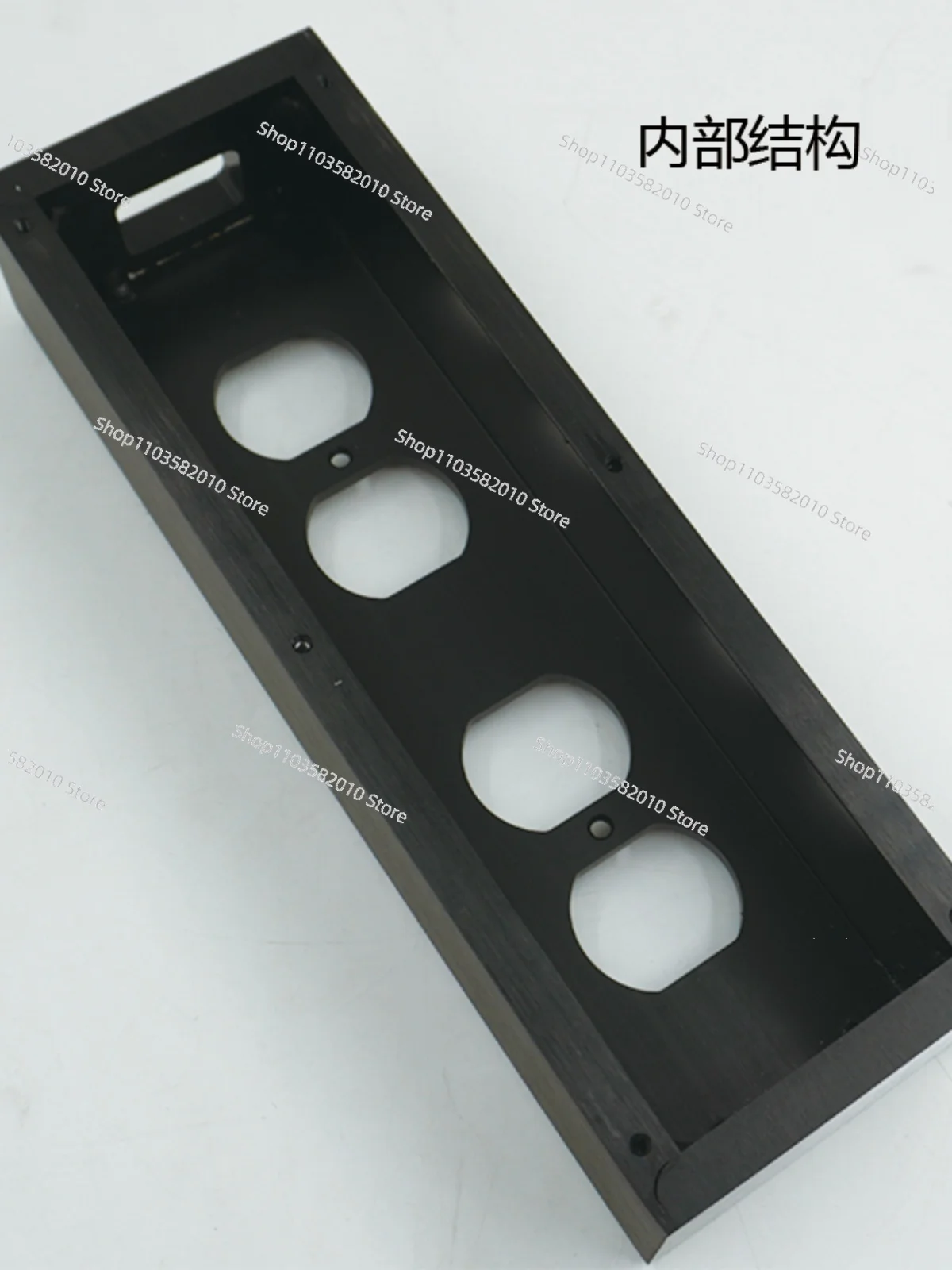 HIFI feverish audio socket, power supply box, power filter socket, all aluminum shell, 4 positions, 6 positions