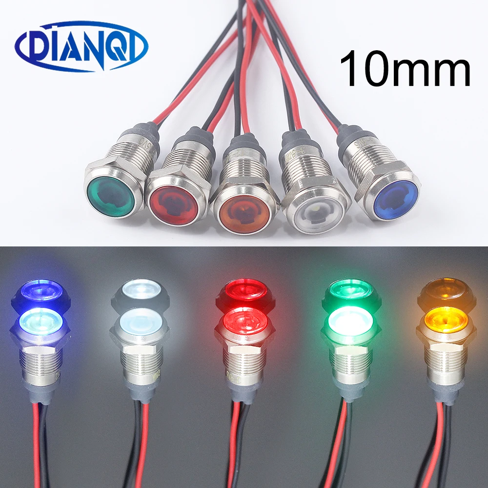 مقدمة عن مصباح الإشارة LED المعدني من AliExpress