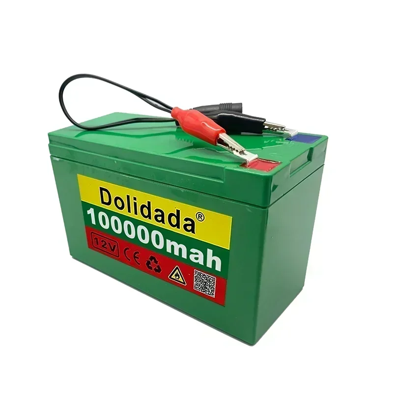 12V100000mAh 3S7P 18650Lithium Battery Pack+12.6V3A Charger Built-in 100Ah High Current BMS Used for Citycoco Scooter