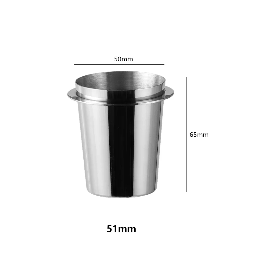 Sniffing Mug 51/54/58mm Coffee Bean Measuring Cups Stainless Steel Replacement Cafe Barista Tool Espresso Machine Accessories