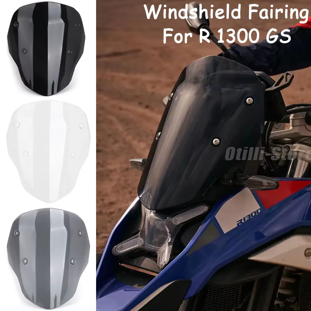

Motorcycle Accessories Windshield Fairing Screen for BMW R1300GS R 1300 GS R1300 GS with 3 Color Options Wind Deflectors ﻿