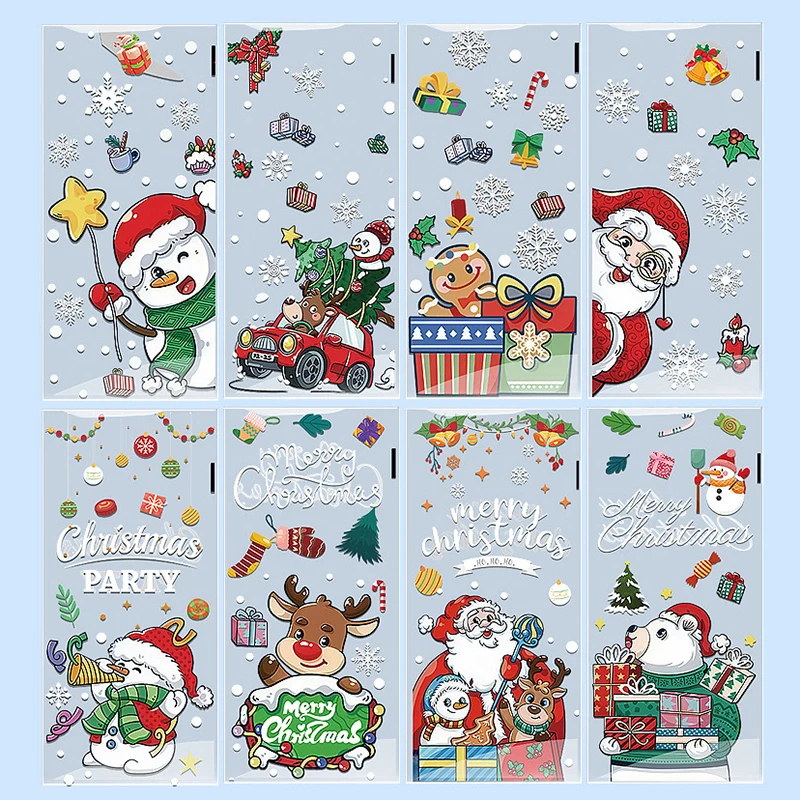 50 sacos de presente de Natal com laços de arame - padrões de boneco de neve de rena de Papai Noel para embrulho e decoração de férias