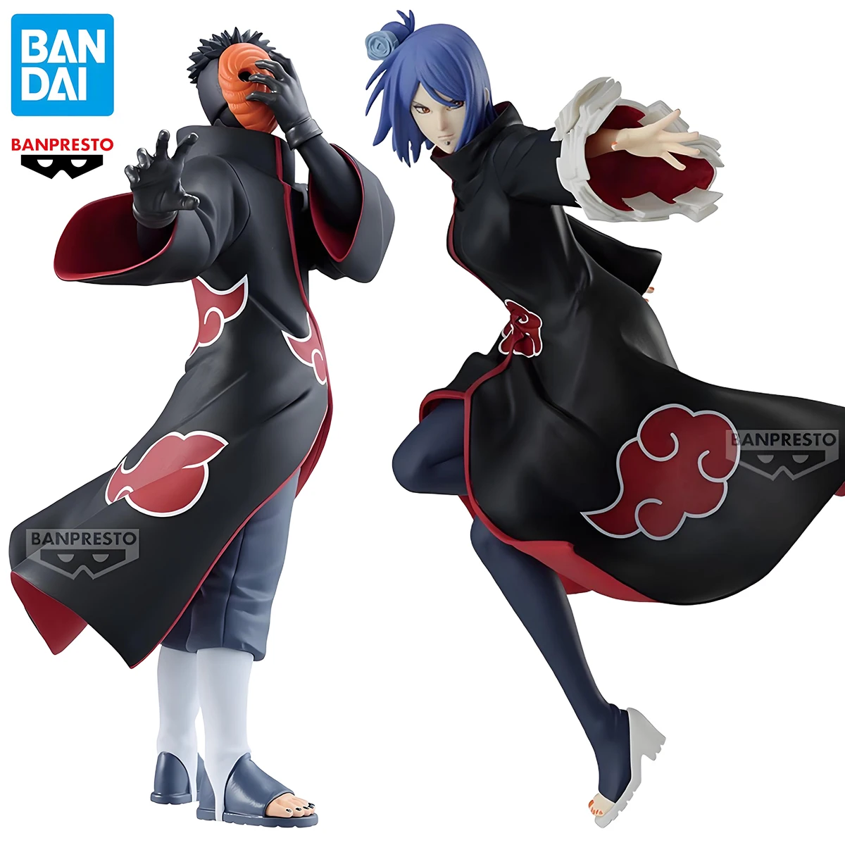 

В наличии оригинальные BANDAI BANPRESTO НАРУТО ВИБРАЦИОННЫЕ Звезды-TOBI & KONAN-ПВХ 17 см аниме персонаж модель коллекция игрушки подарки