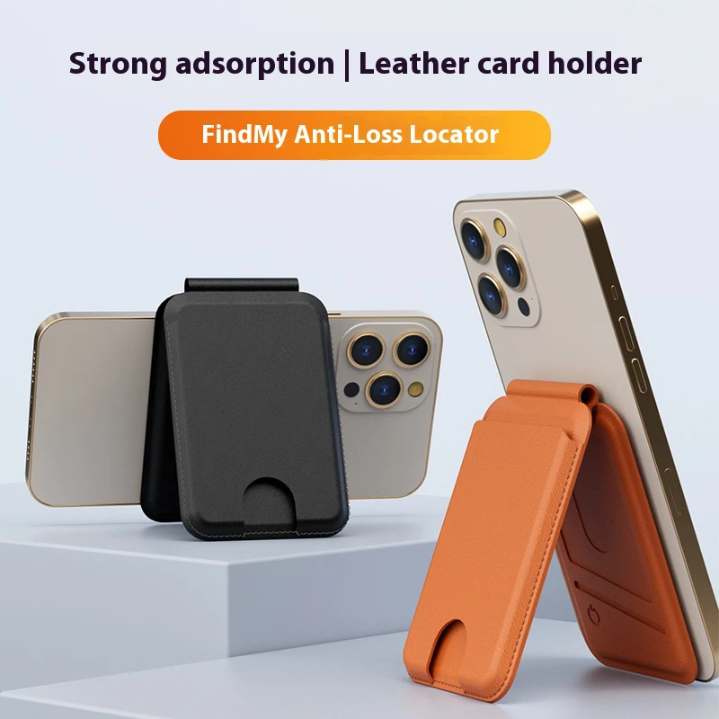 Nowy lokalizator Airtag z uchwytem na kartę do iPhone'a Smart Tag współpracujący z Find My Air-Tag Bluetooth Search GPS Locator Finder 2025