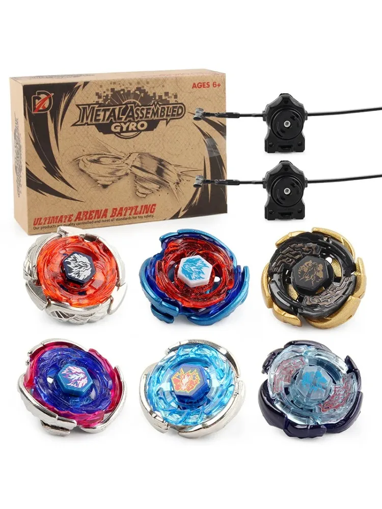 Beyblade explosive combat alloy gyro toy set Tianma boy, gyro combat stimulation toy