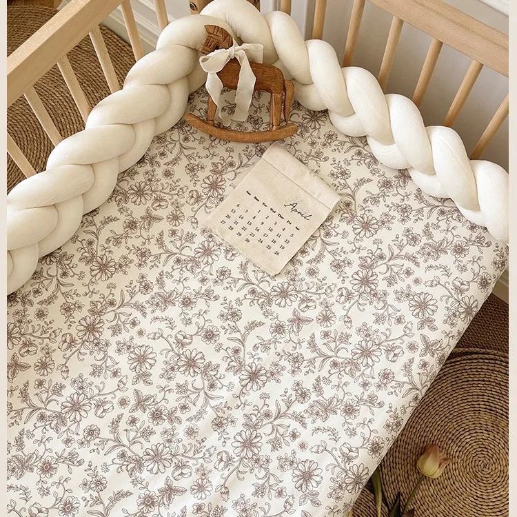 

Детская простыня, хлопковая простыня в стиле пэчворк, хлопковое детское детское постельное белье