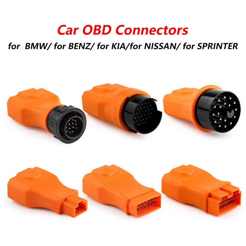 

6 Pcs Car OBD Adapter For NEXPEAK K1 ULTRA OBD Connector Car OBD2 Diagnostic Connector