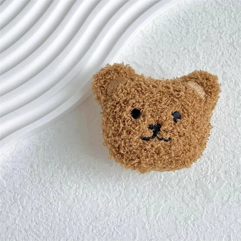 

Забавный пушистый плюшевый складной держатель для телефона с мехом медведя для IPhone, Samsung, поддержка Tok, карманная подставка для пальцев Griptok