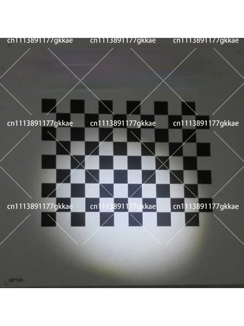 Chessboard Alumina Calibration Board Diffuse Reflectance 12x9 Lattice Visual Optical Correction Board