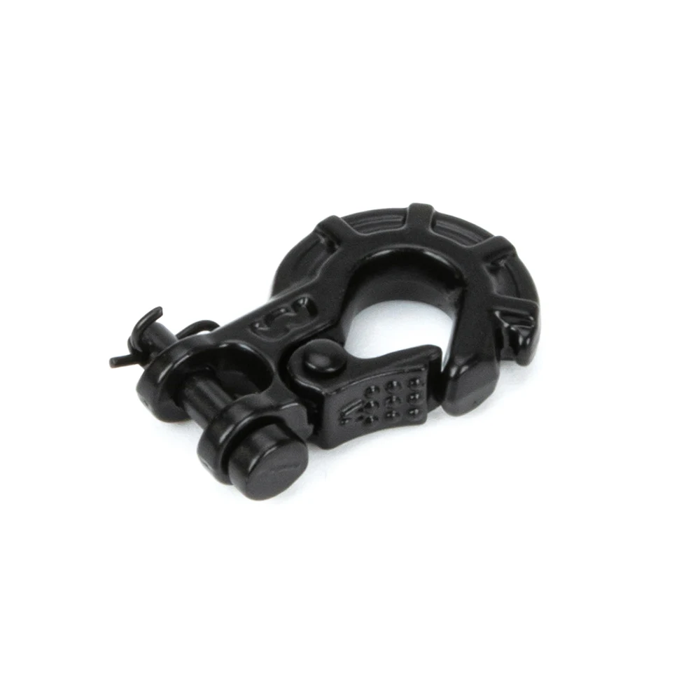 Zubehör im Maßstab 1:10, Metall-Recovery-Abschleppschäkel, Windenhaken, Bogenschäkel, Schnappblöcke, Kettenanker für RC Crawler SCX10 TRX4