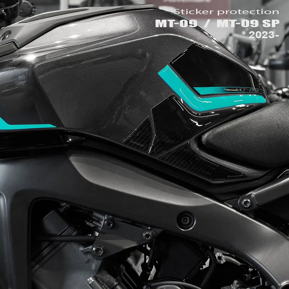 

For MT09 MT 09 SP 2024 2025 3D Sticker Protection Kit Side Tank Pad Sticker Decals