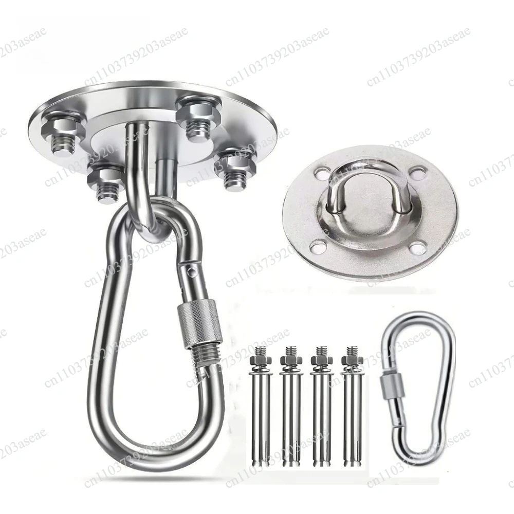 Stainless steel swing hammock sandbag hanging lifting hardware, yoga chair hanging hook fixed