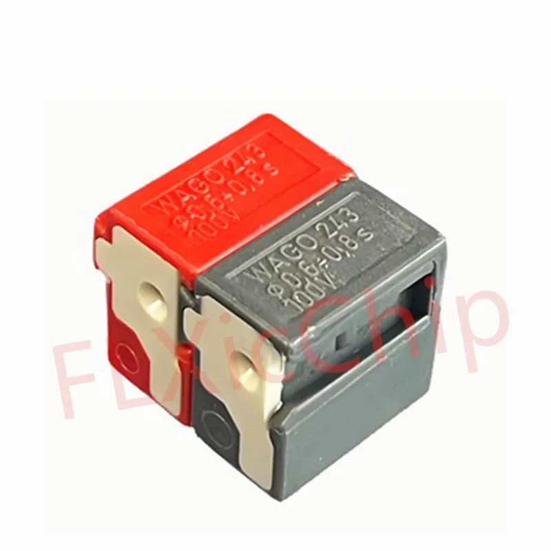 

50PCS per box wago 243-211 wire connection and branching connector Quick insulation spring-type terminal block