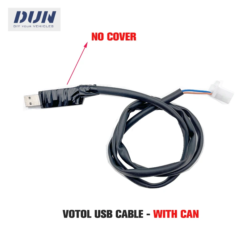 Cabo de programação USB sem pode ser usado para controlador votol, em50s, em100s, em150s, em200s, em150/2