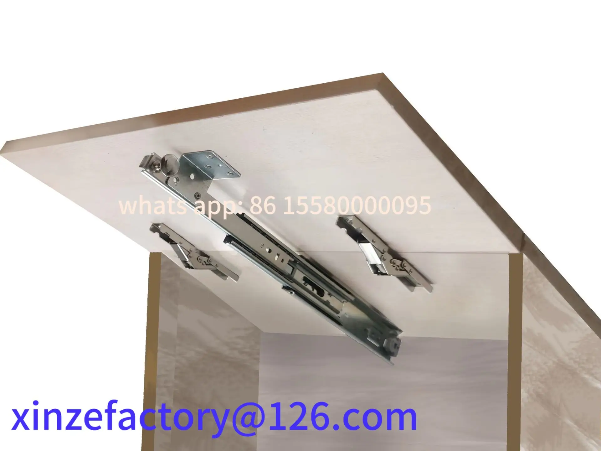 Настраиваемый тяжелый выдвижной всплывающий направляющий кронштейн, поддерживающий кронштейн, мебельная столешница, скрывающий складной лист