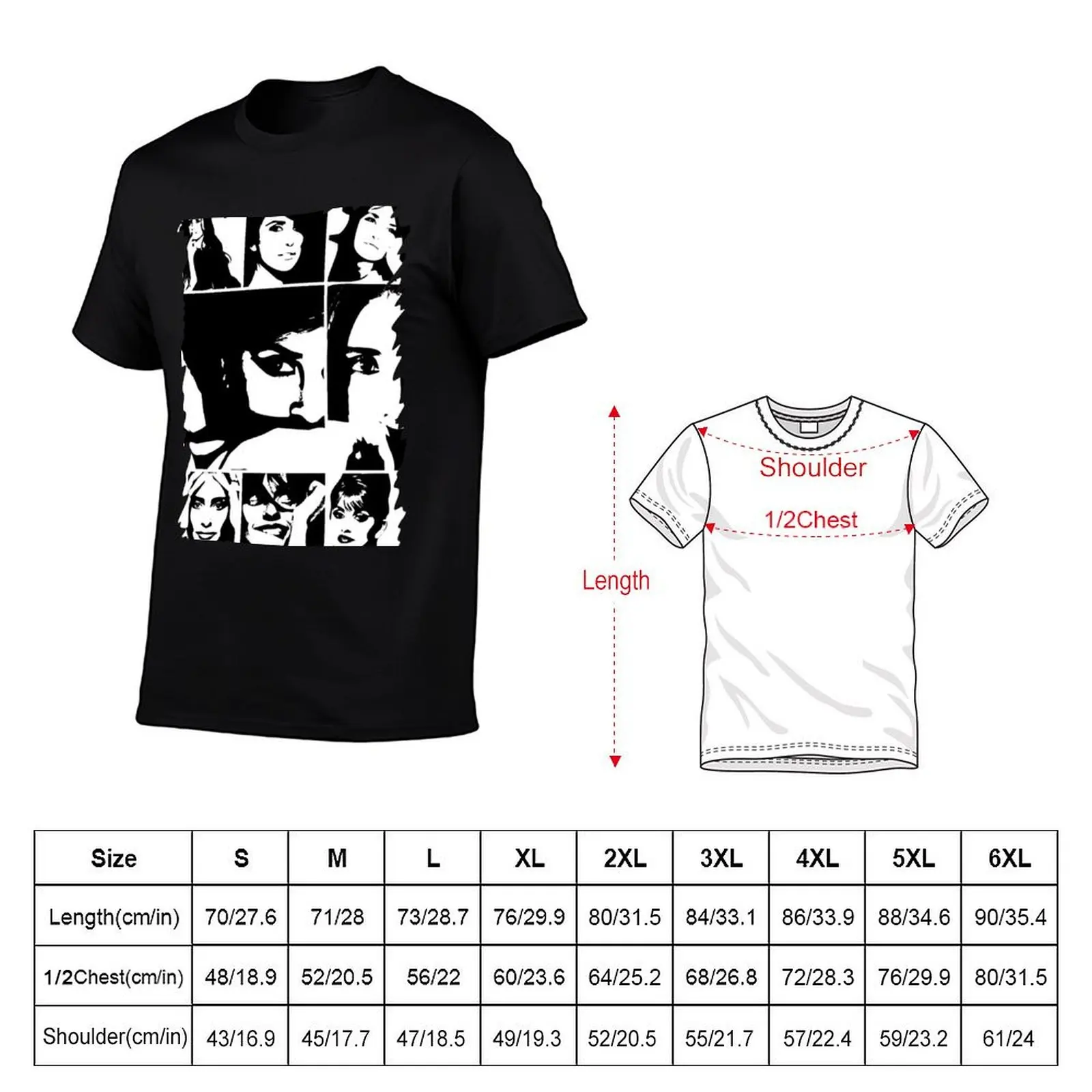 Penelope Cruz - Art T-Shirt Stylish Print Short Sleeve Tee