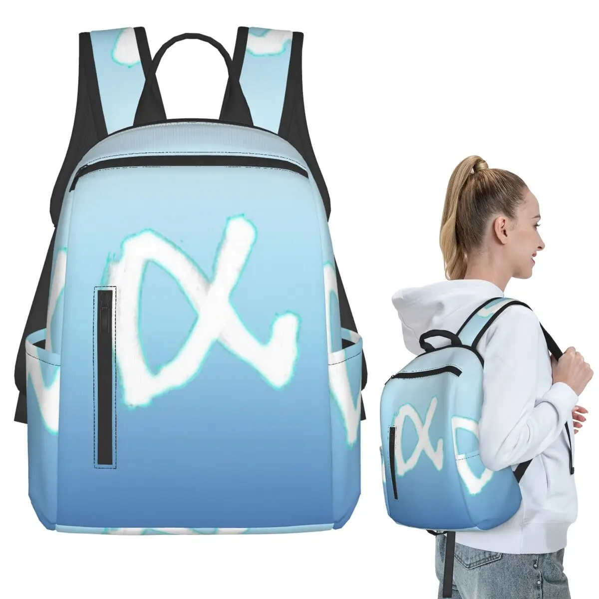 

Singer Aitana Backpack Student BookBag Kids School Bag Laptop Shoulder Bags Boys Girls