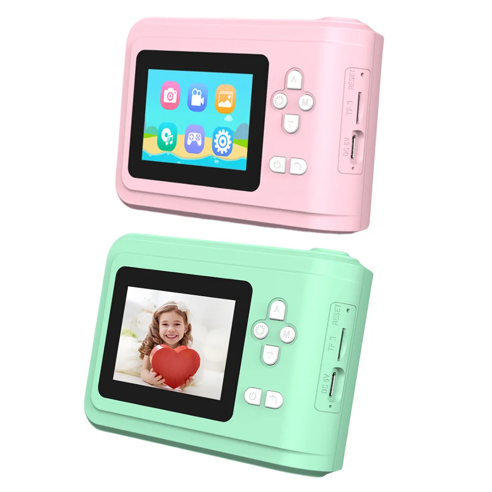 Cámara instantánea para niños de 1080P con impresión de papel fotográfico, cámara Digital de vídeo, cámara de impresión fotográfica instantánea para niñas y niños de 3 a 12 años