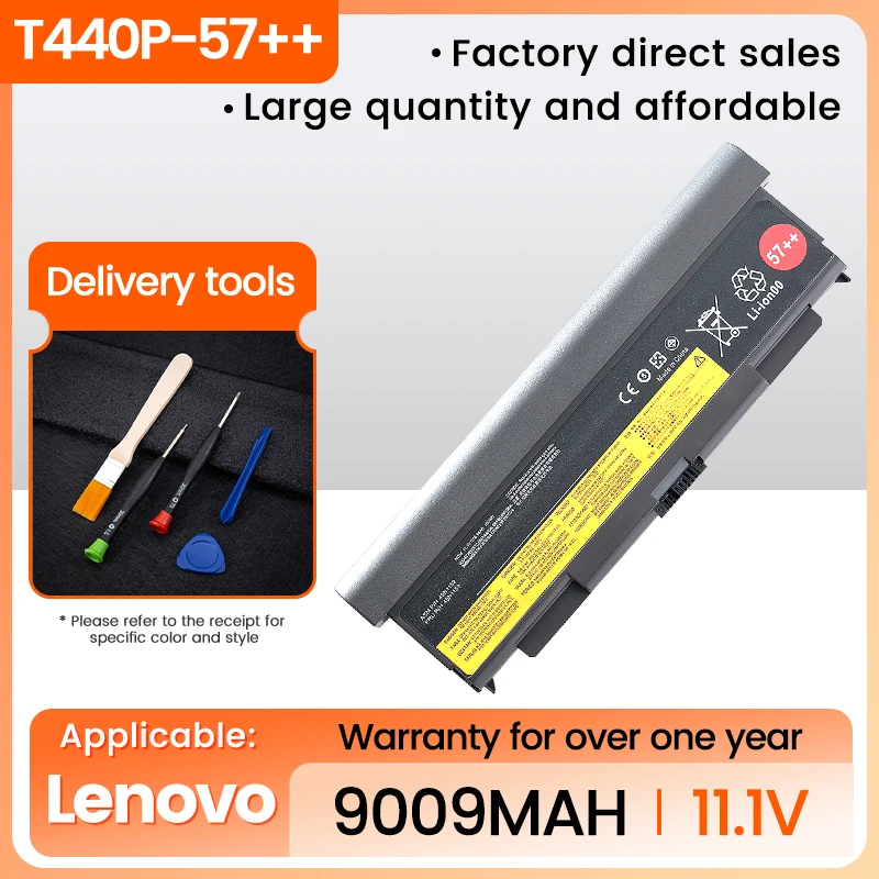 45N1152 45N1153 Laptop Battery For Lenovo ThinkPad T440P T540P W540 L540 L440 45N1145 45N1149 45N1151 8960mAh 57++