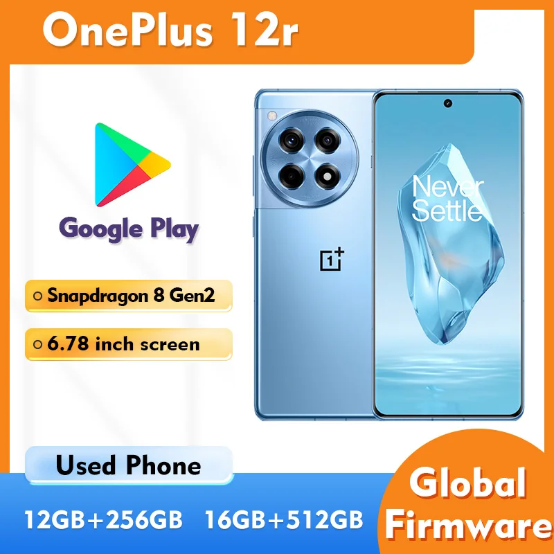 Смартфон Oneplus 12R 5G, Android Qualcomm Snapdragon 8 Gen 2, используемый 6,78-дюймовый AMOLED-дисплей LTPO4 с диагональю 1,5 карата. Смартфон Oneplus 12R 5G, Android Qualcomm Snapdragon 8 Gen 2, используемый 6,78-дюймовый AMOLED-дисплей LTPO4 с диагональю 1,5 карата.
