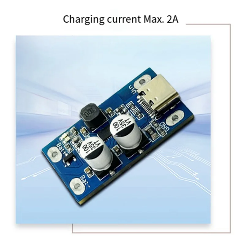 SUNRI-1S 2S 3S 4S رفع الجهد شحن سريع بطارية ليثيوم الطائرة بدون طيار شحن وحدة متعددة الوظائف نوع-C وحدة الإدخال دائم #4