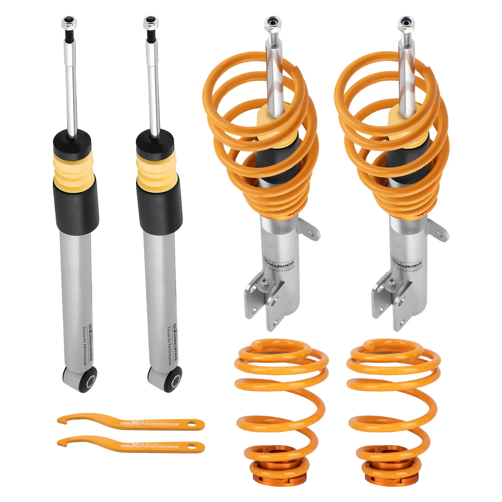 MaXpeedingrods Adjustable Coilover Shocks for RENAULT CLIO III 2005-2012  Shock Spring Strut