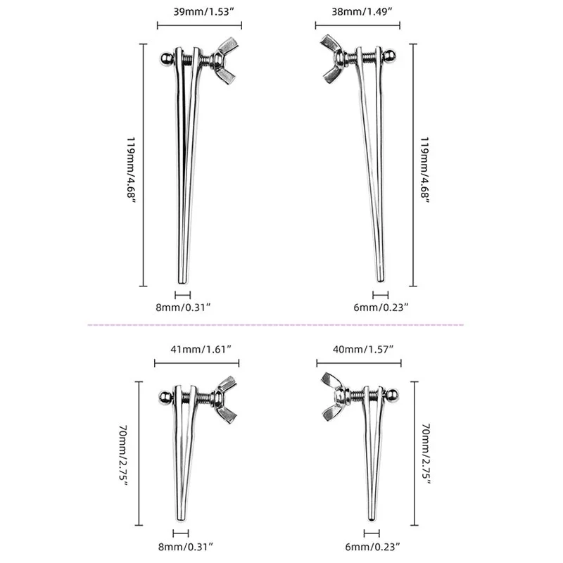 Metal Adjustable Horse Eye Dilator Urethral Catheter Penis Plug Stimulator Masturbation Bdsm Ejaculation Delay Sex Tool For Men