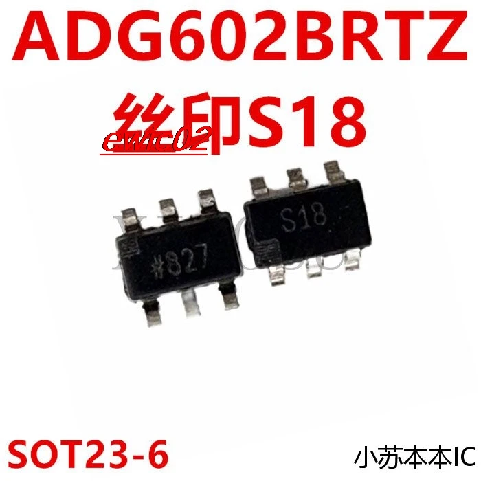 

Оригинальный stock ADG602BRTZ S18 SOT23-6 IC