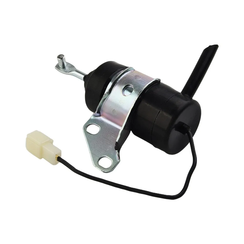 16851 60012 Solenoid Valve 12V for Kubota Machines Designed for Reliable For flameout Function in For lawnmowers