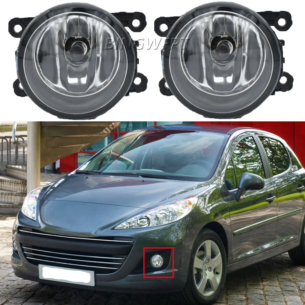 

Автомобильный Стайлинг светодиодный противотуманный фонарь для Peugeot 107 207 307 407 607 308 408 2008 3008 4008 5008 4007 Traveller Bipper Tepee светодиодные противотуманные фары