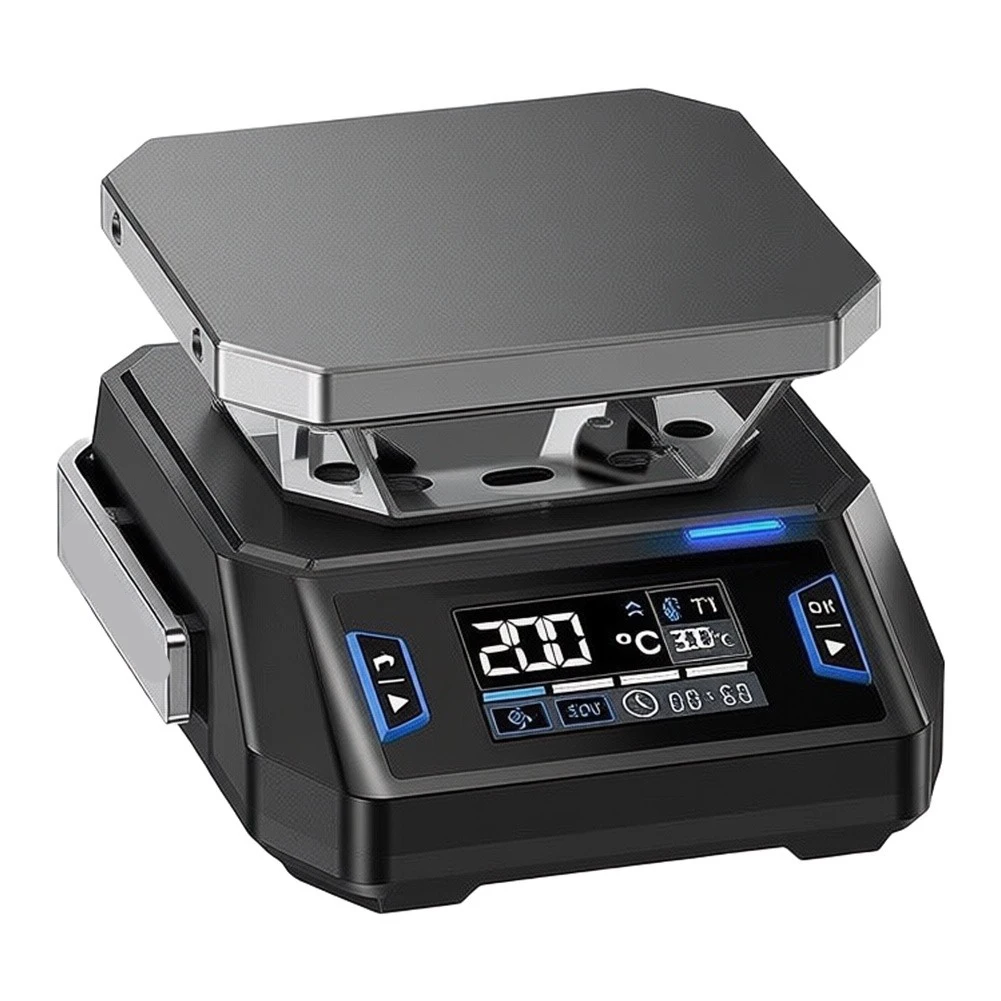 HT-P1B 150W PCB Preheating Table PD3.1 USB-C Detachable Design PID Temperature Control Heating Plate For Reflow Soldering