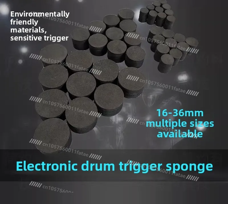 Electronic Drum Changed To Electric Drum Trigger Sponge Column with Adhesive Backing Electronic Drum