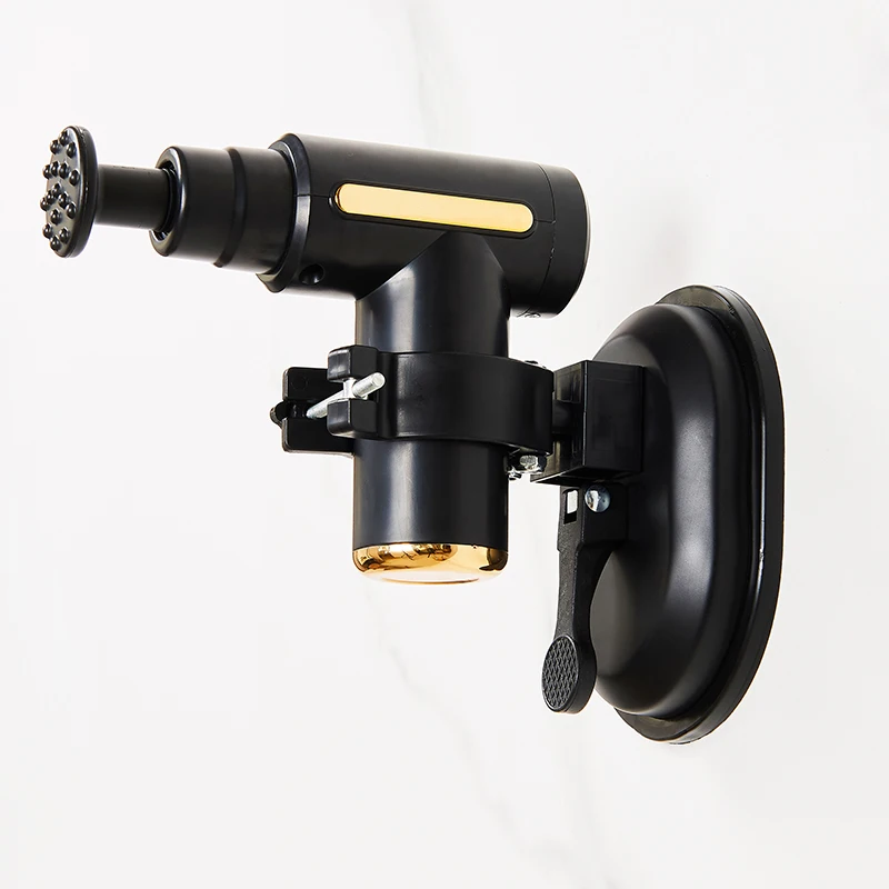 Single Double suction cup Fascia gun bracket strong adsorption of Massager holder back shoulder waist massage gun Free hands