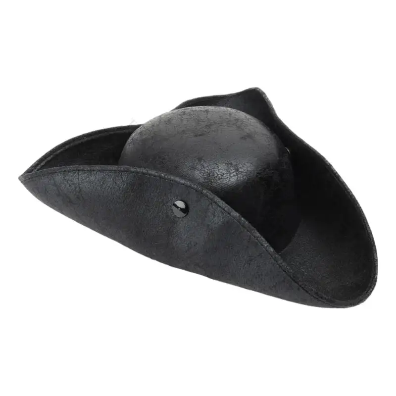 R7UF Three Corner Pirate Hat for Party Use, Photo Props and Stage Shows