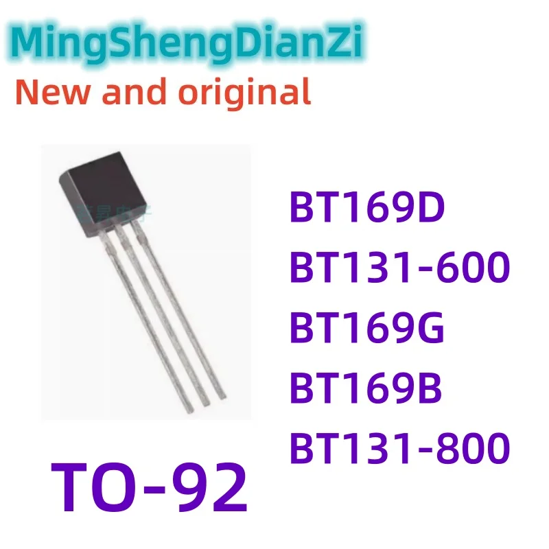 100Pcs BT131-800 BT131-600 bt169d bt169b bt169g to92