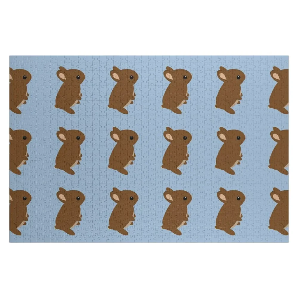 

Little Brown Bunny Jigsaw Puzzle Custom Gifts Customized Kids Gift Puzzle