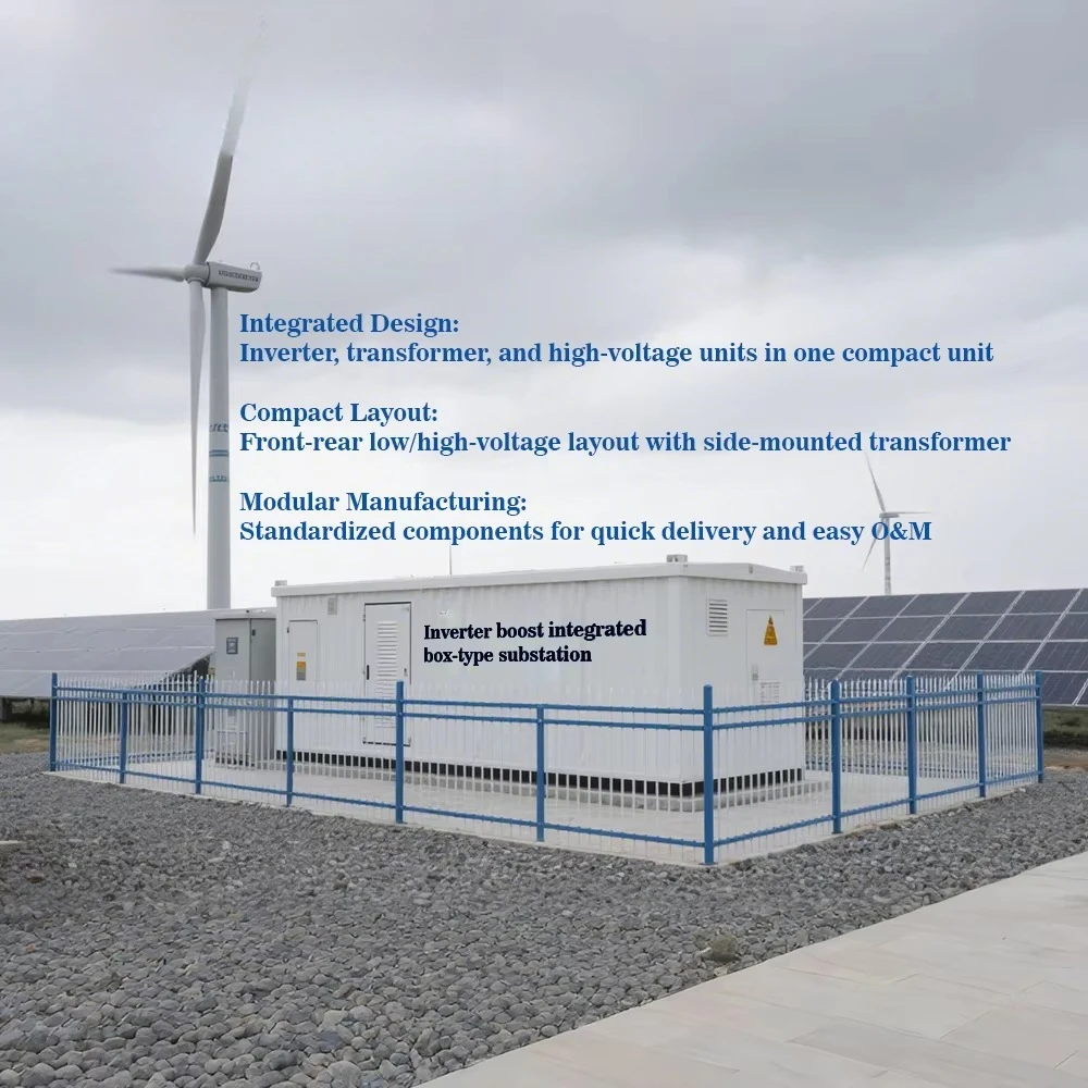 PV Inverter Step-up Transformer Cabin 10/35kV for Solar Power Plants