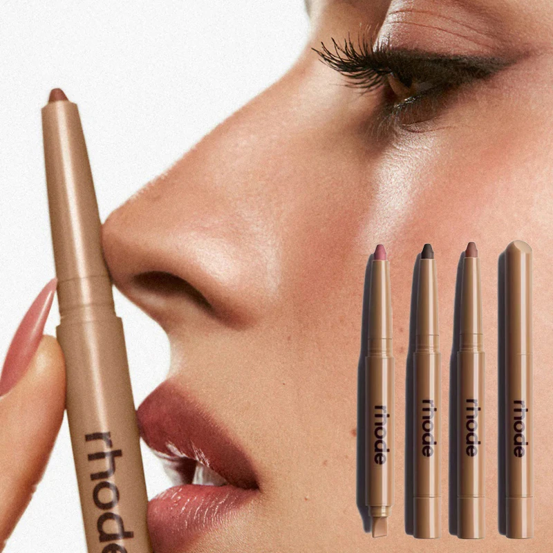 Rhode Lip Shape Pen Skin Peptide Lip Liner Long Lasting Lip Tint Pencil Pen Makeup Lipstick Powder Blusher Gloss Rouge Lipliner